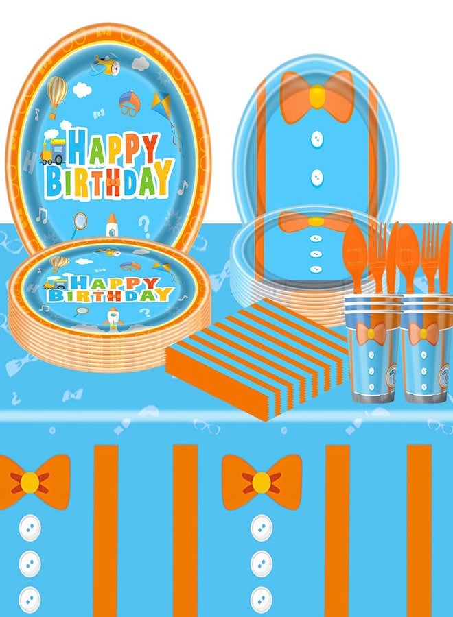 NF orange 81Pcs English Teacher Party Tableware Set English Teacher Party Decoration English Teacher Birthday Party Supplies - Image 3